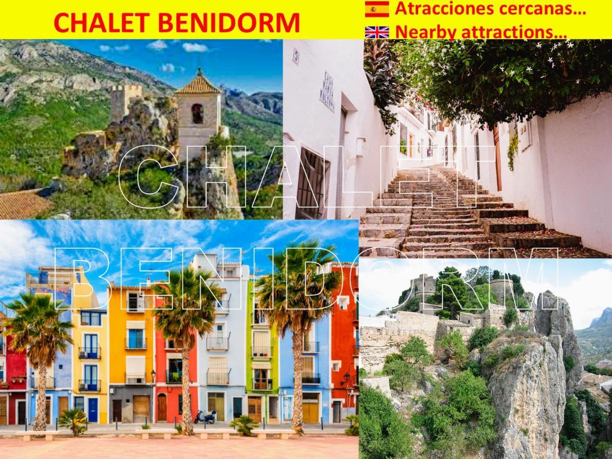 Villa Chalet Benidorm Extérieur photo